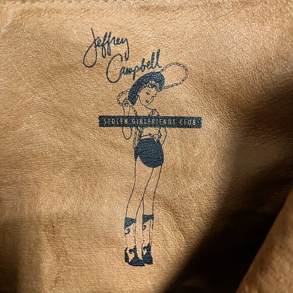 HAWT!!! Jeffrey Campbell x Stolen Girlfriends Club EMMA Boots! *RARE!!!* Size 10 - Picture 9 of 12